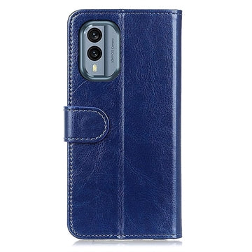 Nokia X30 Pung Taske med Magnetisk Lukning - Blå