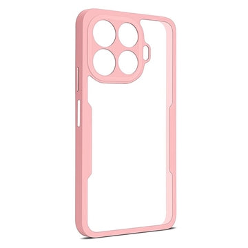 Xiaomi 15T Pro 360 Beskyttelse Cover - Pink / Klar