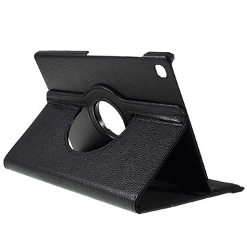 Samsung Galaxy Tab S6 Lite 2020/2022/2024 360 Roterende Folio Cover - Sort