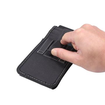 6,7-6,9 tommer mobiltaske med bæltestrop og rygklip til iPhone 13 Pro Max/12 Pro Max/Samsung Galaxy Note 10/Note 10 Plus