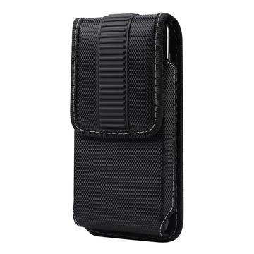 6,7-6,9 tommer mobiltaske med bæltestrop og rygklip til iPhone 13 Pro Max/12 Pro Max/Samsung Galaxy Note 10/Note 10 Plus