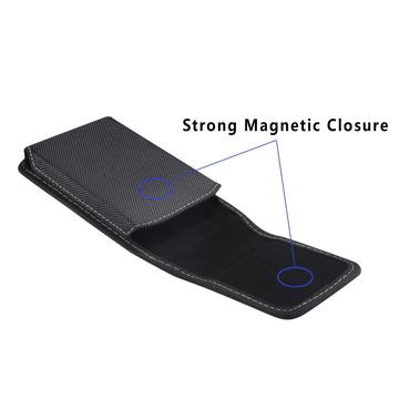6,7-6,9 tommer mobiltaske med bæltestrop og rygklip til iPhone 13 Pro Max/12 Pro Max/Samsung Galaxy Note 10/Note 10 Plus