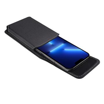 6,7-6,9 tommer mobiltaske med bæltestrop og rygklip til iPhone 13 Pro Max/12 Pro Max/Samsung Galaxy Note 10/Note 10 Plus