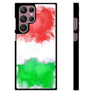 Samsung Galaxy S22 Ultra 5G Beskyttelsescover - Italiensk Flag