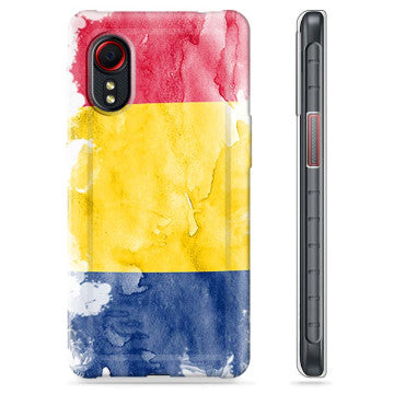 Samsung Galaxy Xcover 5 TPU Cover - Rumænsk Flag