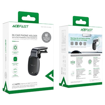 Acefast D16 Magnetisk Mobilholder til Luftkanal - Grå