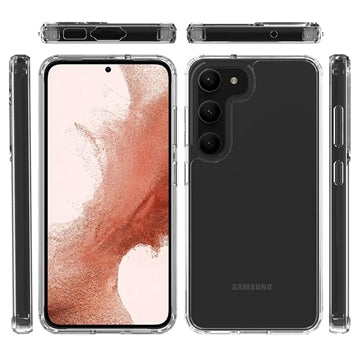 Ridsefast Samsung Galaxy S23 5G Hybrid Cover - Krystalklar