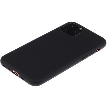 iPhone 15 Pro Max Anti-Fingeraftryk Mat TPU Cover - Sort