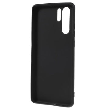 Huawei P30 Pro Anti-Fingeraftryk Mat TPU Cover - Sort
