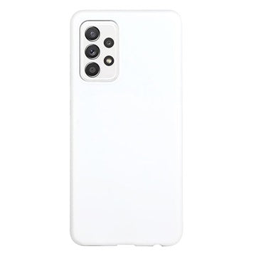 Anti-Fingeraftryk Mat Samsung Galaxy A33 5G TPU Cover - Hvid