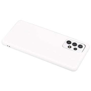 Anti-Fingeraftryk Mat Samsung Galaxy A33 5G TPU Cover - Hvid