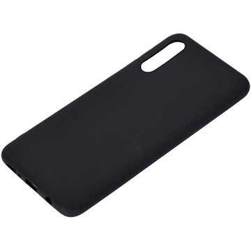 Anti-Fingeraftryk Mat Samsung Galaxy A50 TPU Cover - Sort