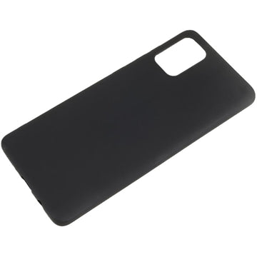 Anti-Fingeraftryk Mat Samsung Galaxy A71 TPU Cover - Sort