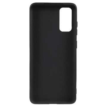 Anti-Fingeraftryk Mat Samsung Galaxy S20 TPU Cover - Sort