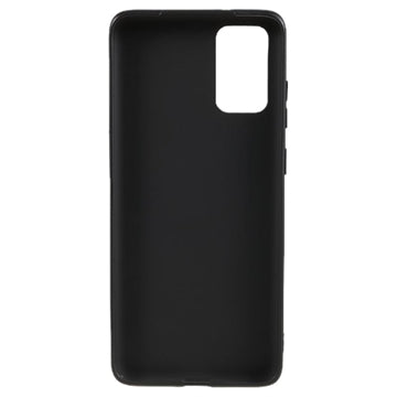 Anti-Fingeraftryk Mat Samsung Galaxy S20+ TPU Cover - Sort