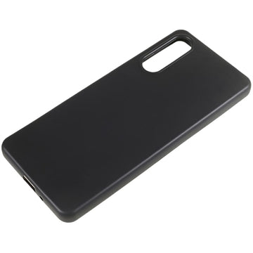 Anti-Fingeraftryk Mat Sony Xperia 10 IV TPU Cover - Sort