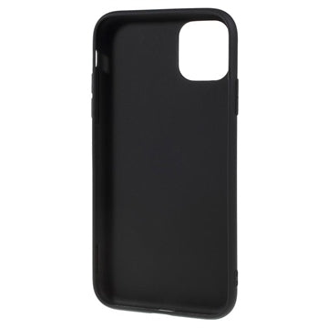 Anti-Fingeraftryk Mat iPhone 11 Pro TPU Cover - Sort