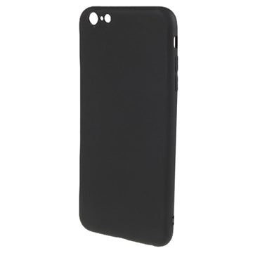 Anti-Fingeraftryk Mat iPhone 6 Plus/6S Plus TPU Cover - Sort