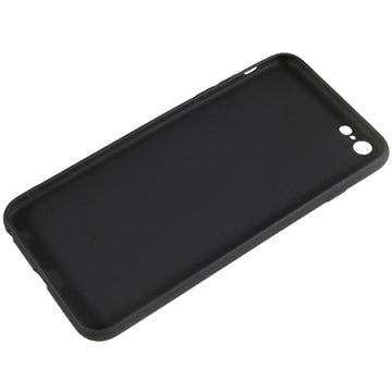 Anti-Fingeraftryk Mat iPhone 6 Plus/6S Plus TPU Cover - Sort