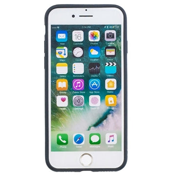 Anti-Fingeraftryk Mat iPhone 7/8/SE (2020)/SE (2022) TPU Cover - Sort
