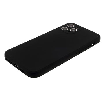 iPhone 11 Pro Anti-Fingeraftryk Mat TPU Cover - Sort
