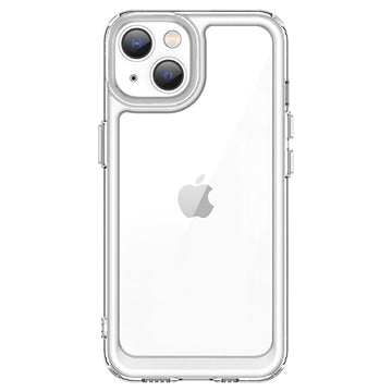 iPhone 14 Plus Anti-Shock Hybrid Cover - Gennemsigtig