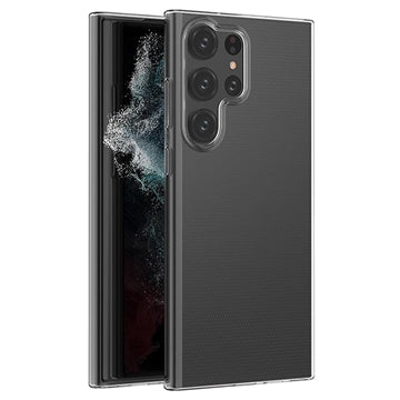 Skridsikkert Samsung Galaxy S23 Ultra 5G TPU Cover - Gennemsigtig