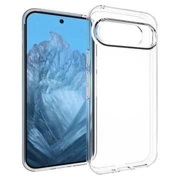Google Pixel 9/9 Pro Skridsikkert TPU Cover - Gennemsigtig