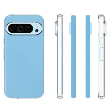 Google Pixel 9/9 Pro Skridsikkert TPU Cover - Gennemsigtig