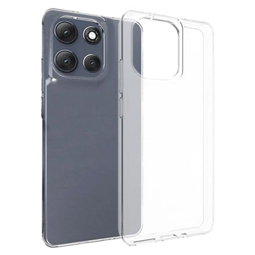 Motorola Moto G86 Power Skridsikkert TPU Cover - Gennemsigtig