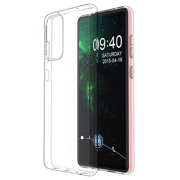 Skridsikker Samsung Galaxy A72 5G TPU Cover - Gennemsigtig