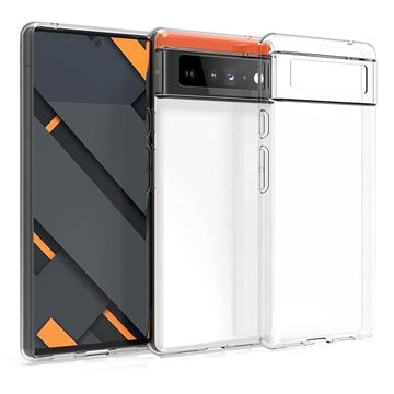 Skridsikker Google Pixel 6 TPU Cover - Gennemsigtig