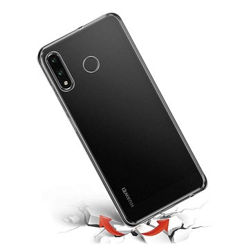 Skridsikkert Huawei P30 Lite TPU Cover - Gennemsigtigt