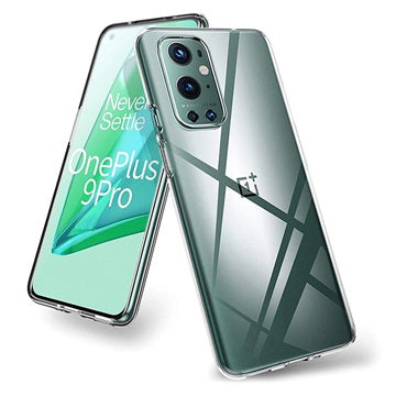 Skridsikker OnePlus 9 Pro TPU Cover - Gennemsigtig