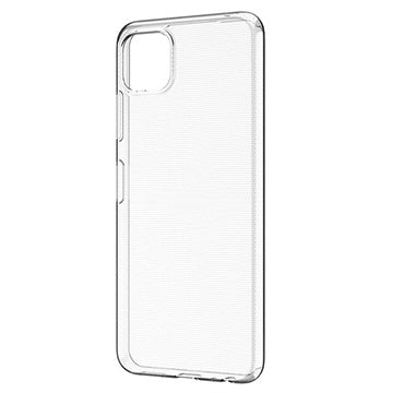Skridsikker Samsung Galaxy A22 5G, Galaxy F42 5G TPU Cover - Gennemsigtig