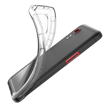 Skridsikker Samsung Galaxy Xcover 5 TPU Cover - Gennemsigtig
