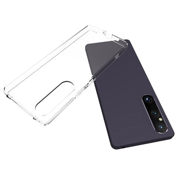 Skridsikker Sony Xperia 1 V TPU Cover - Gennemsigtig