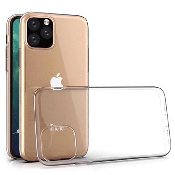 Skridsikker iPhone 11 Pro Max TPU Cover - Gennemsigtig
