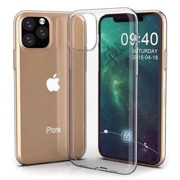 Skridsikker iPhone 11 Pro Max TPU Cover - Gennemsigtig