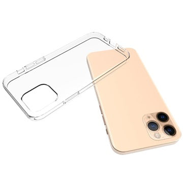 Skridsikker iPhone 12 mini TPU Cover - Gennemsigtig