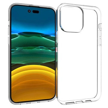 Skridsikker iPhone 14 Pro Max TPU Cover - Gennemsigtig