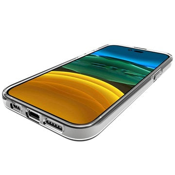 Skridsikker iPhone 14 Pro Max TPU Cover - Gennemsigtig