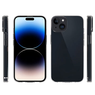 iPhone 15 Plus Skridsikker TPU Cover - Klar