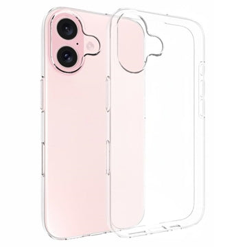 iPhone 16 Skridsikkert TPU Cover - Gennemsigtig