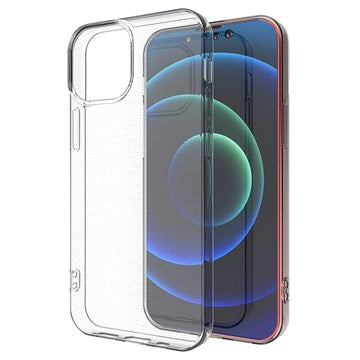 Skridsikker iPhone 13 Mini TPU Cover - Fleksibelt - Gennemsigtig