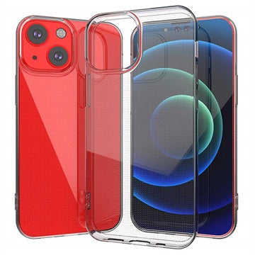Skridsikker iPhone 13 Mini TPU Cover - Fleksibelt - Gennemsigtig