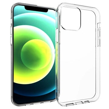 Skridsikkert iPhone 13 Pro TPU Cover - Gennemsigtigt