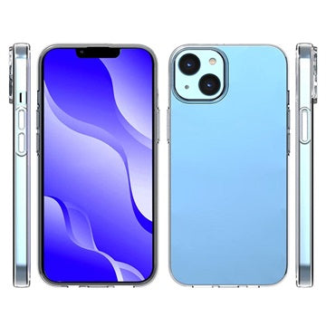 Skridsikkert iPhone 14 TPU Cover - Gennemsigtig