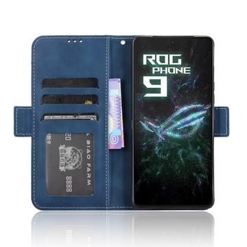 Asus ROG Phone 9 Kortholder Pung Etui - Blå