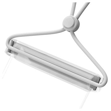 Baseus Cylinder Slide Vandtæt Taske med Touch ID - 7.2" - Hvid
